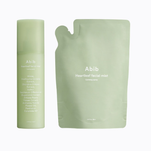 [Abib] Heartleaf Facial Mist Calming Spray 150ml + Refill 150ml